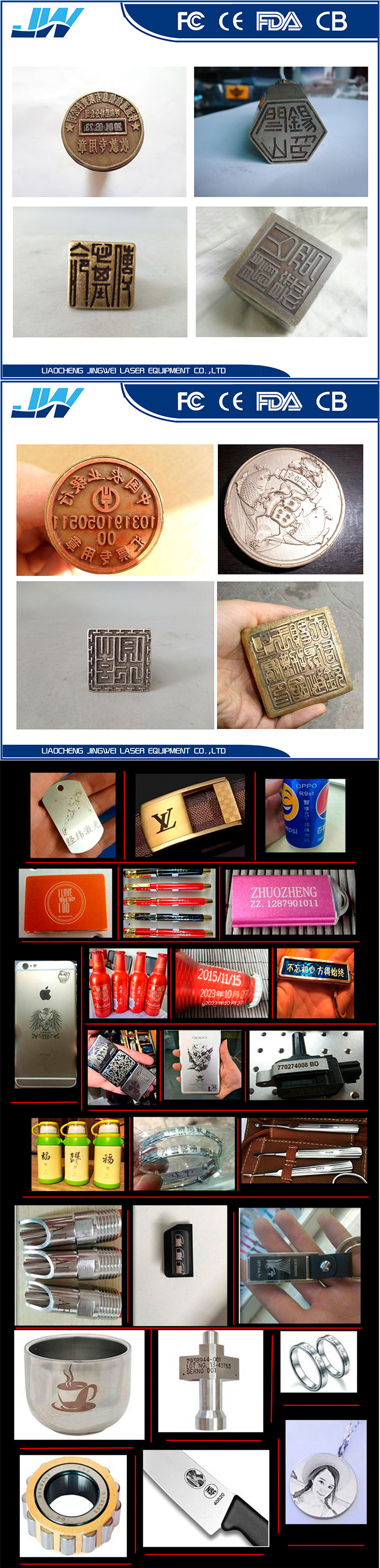 Hand Account Seal/Wedding Invitation Seal/Brass Seal/Metal Seal Laser Engraver/Marker/Eqyipment/Machinery