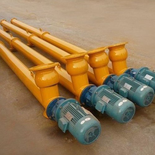 Conveyor System Screw Conveyor with Reliable Connection