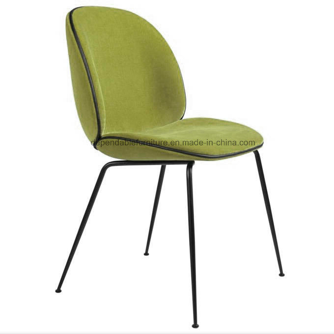 Hotel Home Furniture Metal Frame Restaurant Gubi Beetle Dining Chairs