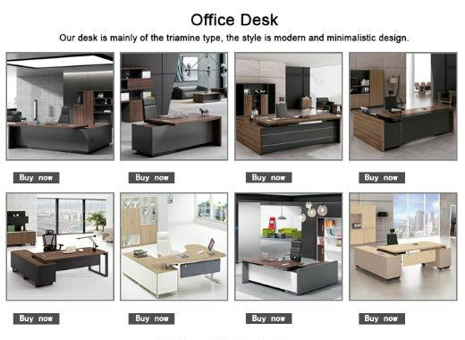 2018 Letest Design of Modern Furniture Executive Desk (LEDK1001-12)