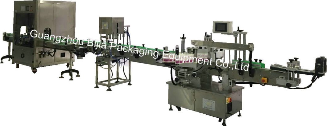 Filling, Capping, Labeling Machine for Skin Care Product