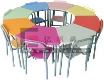 Cheap Price Table Enfant /Children Furniture Desk/Colourful Kid's Table & Chair