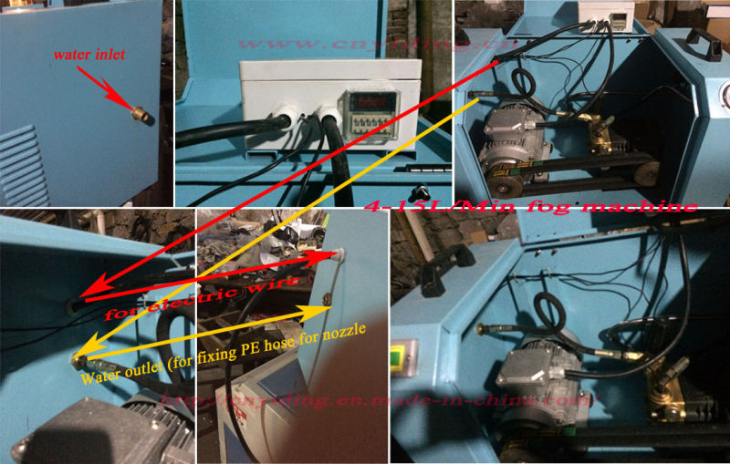 15L/Min Industry Duty Misting Cooling Systems (YDM-0715B)