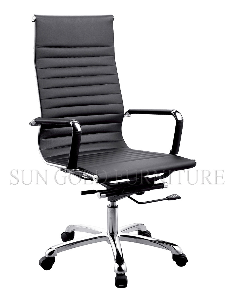 Foshan High Back PU Leather Swivel Eamas Office Executive Office Chair