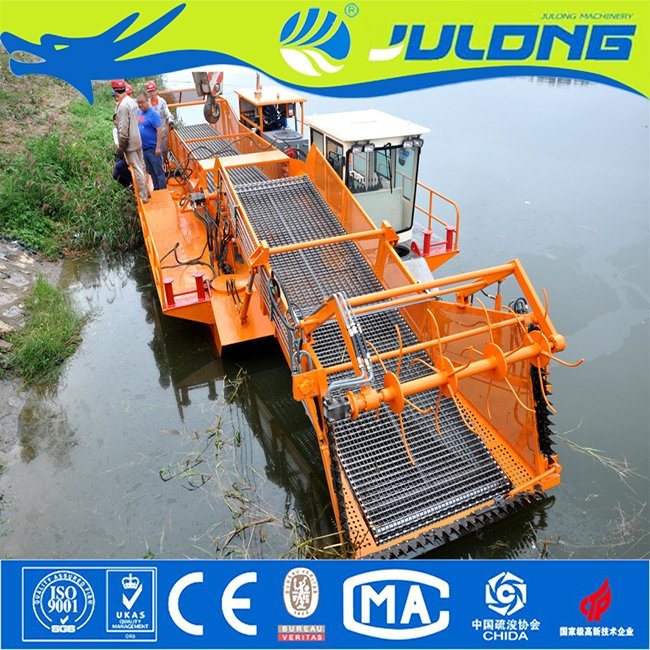 2018 Hot Sale Water Weed Cutting Harvester Machine for Sale