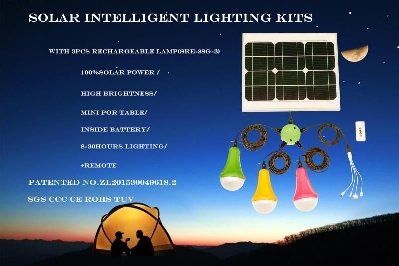 Global Sunrise Solar Lantern Waterproof Solar Lamp for Reading LED Light