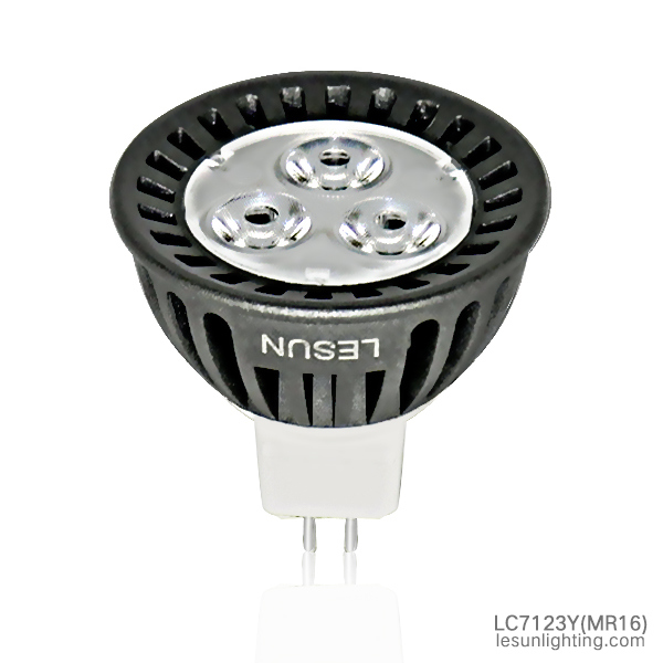 AC/DC 12V 5W LED Cup Light with MR16 Base LC7124y