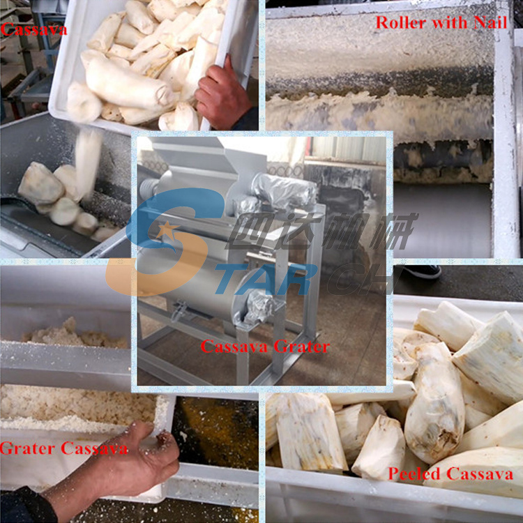 China Automatic Cassava Flour Powder Production Machine Line