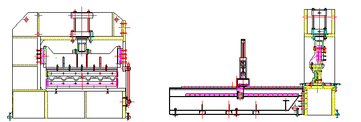 Hydraulic Curving Machine with Servo Motor