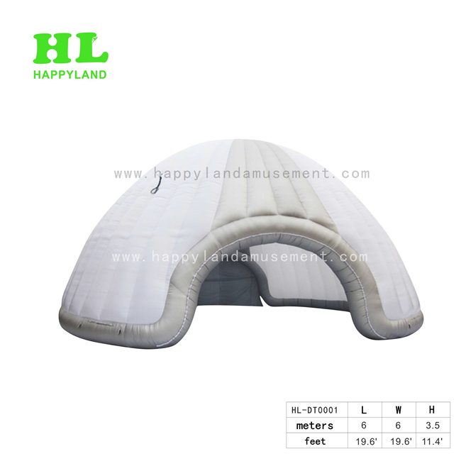 White Outdoor Inflatable Tent