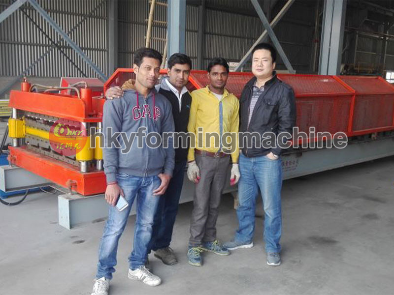 Botou Roof and Calding Wall Panel Roll Forming Machine