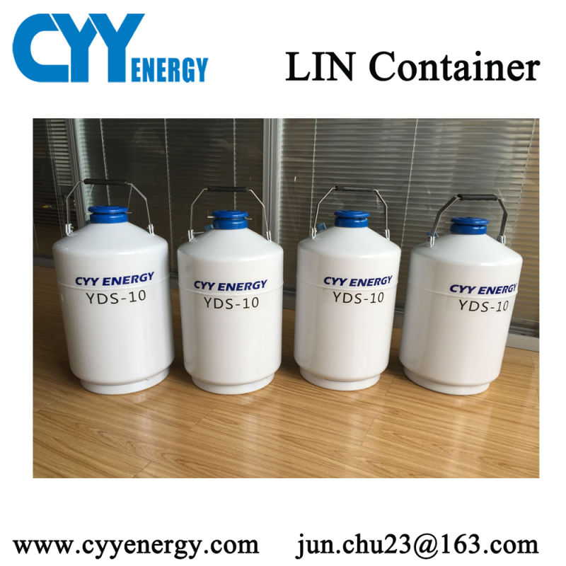 Transportable Lab Liquid Nitrogen Cryogenic Dewar Flask for Milk Transportation