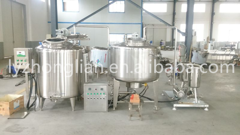 BS1000 High Quality 1000L Stainless Steel Pasteurizer Sterilization Equipment for Dairy