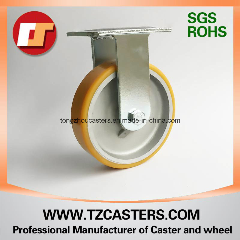 Fixed Caster with Polyurethane Wheel 6*2