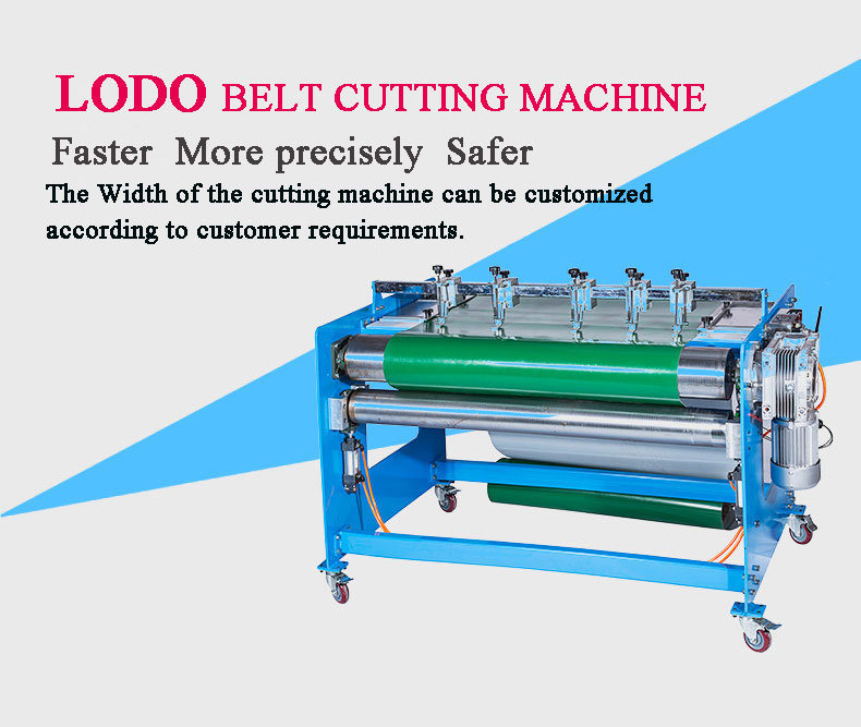 Holo Hot Sale Cheap Conveyor Belt Cutting Machine Without Winders