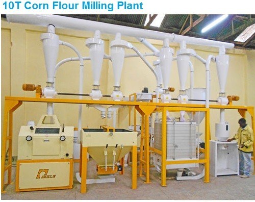 Corn Meal Flour Making Processing Equipment