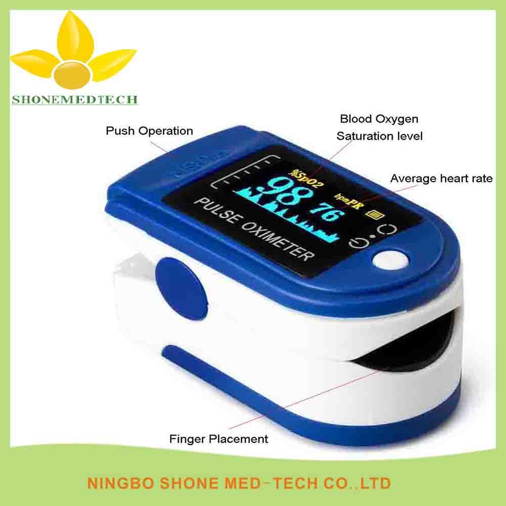 LED Fingertip Oxygen Monitor Pulse Oximeter