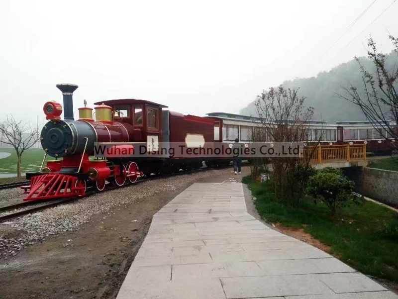 Playground Children Ride Mini Track Train 63seats