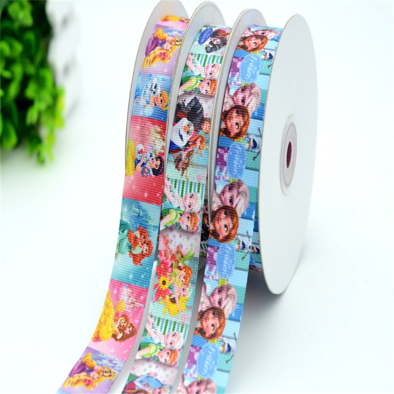 Celebrate It Ribbon Cartoon Printed Christmas Decoration Ribbon