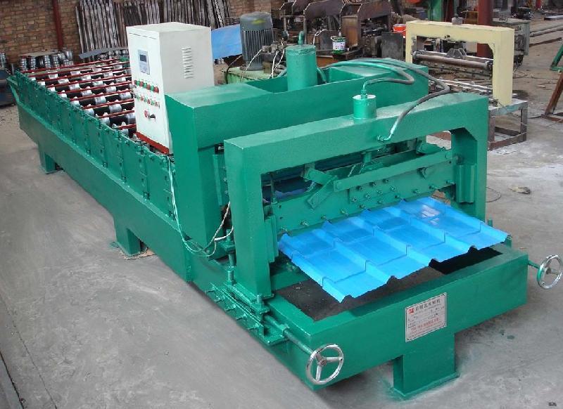 Glazed Roofing Tile Cold Roll Forming Machine Made in China