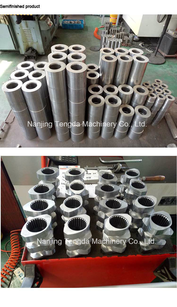 Conical Twin Screw and Barrel for Extruder Machine