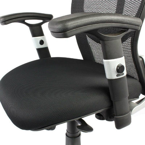 (ERGON-A) Relax Soft Mesh Office Chair with Headrest