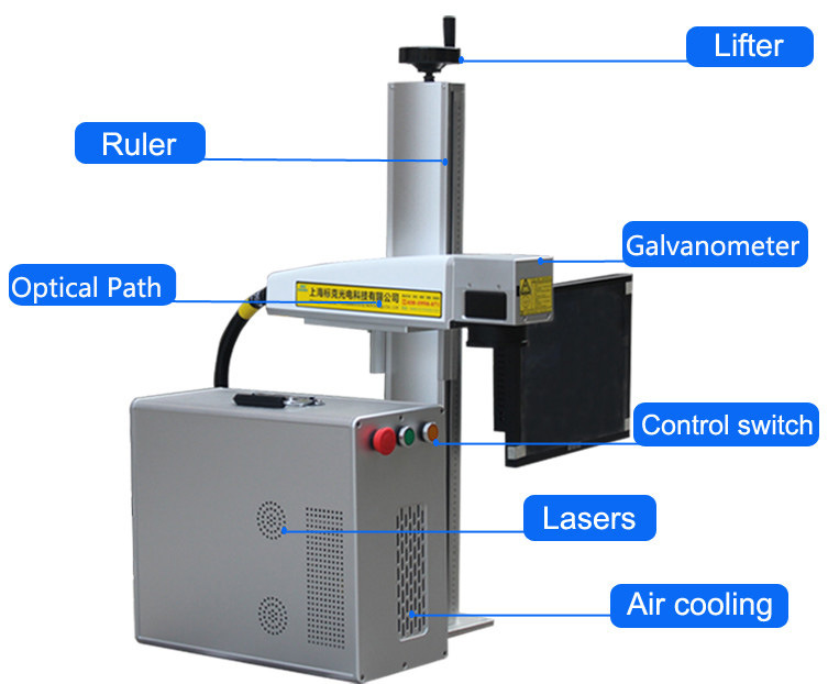 Office Tools Laser Marking Machine for Paper