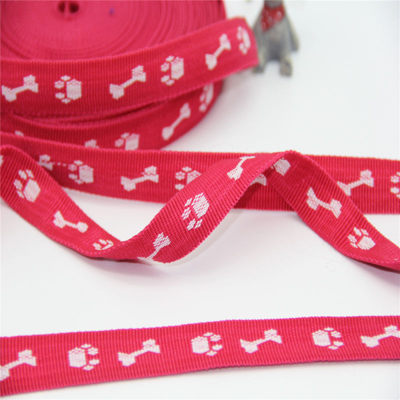 Cartoo Jacquard Pet Webbing Tape