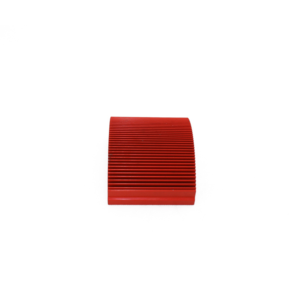 Colored High Precision CNC Machined Anodized Plating Red Aluminum Parts