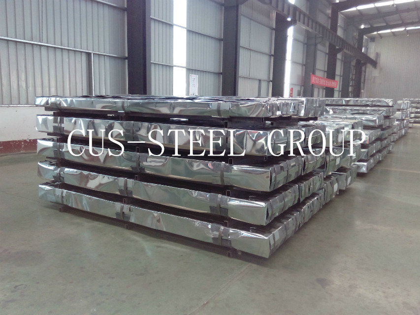 0.14 0.17*900/800 Zinc Coating Metal Roofing Tile/Corrugated Galvanized Steel Sheet