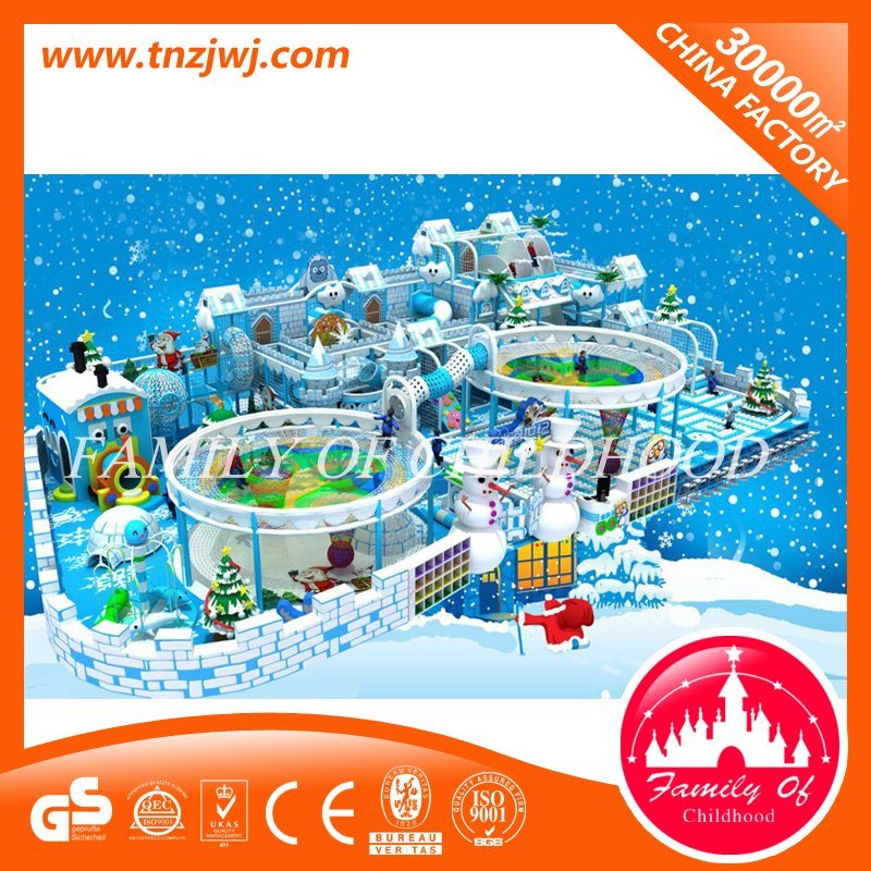 Ice Design Kids Amusement Indoor Soft Playground Equipment for Sale