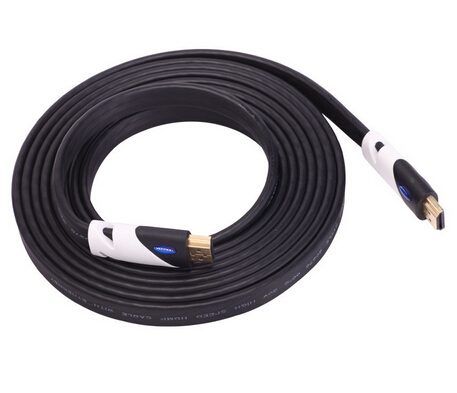 10ft Premium Gold High Speed V1.4 Flat HDMI Cable 3m
