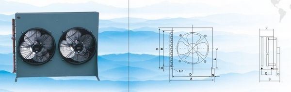 Advanced Horizontal Air Flow Type Air Cooled Condenser