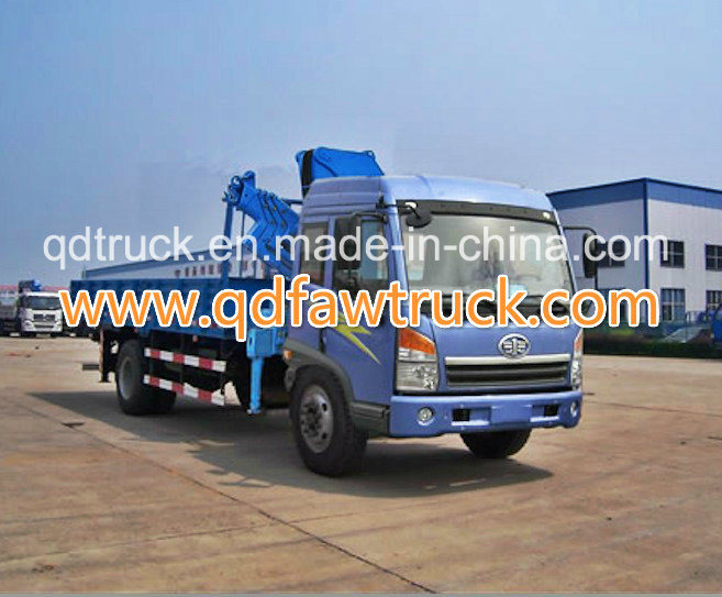 Hot Sale! FAW 10 Tons Truck Crane/ Self-Loading Truck (CA1256)