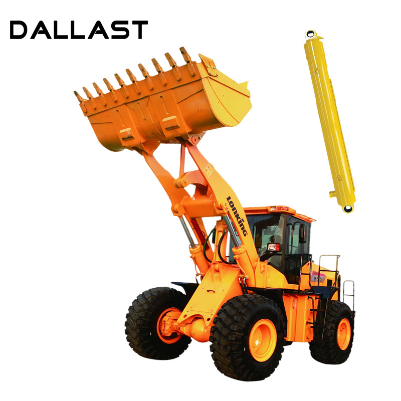 Double Acting Mini Excavator Arm/Boom/Bucket Cylinder Hydraulic Oil Cylinder