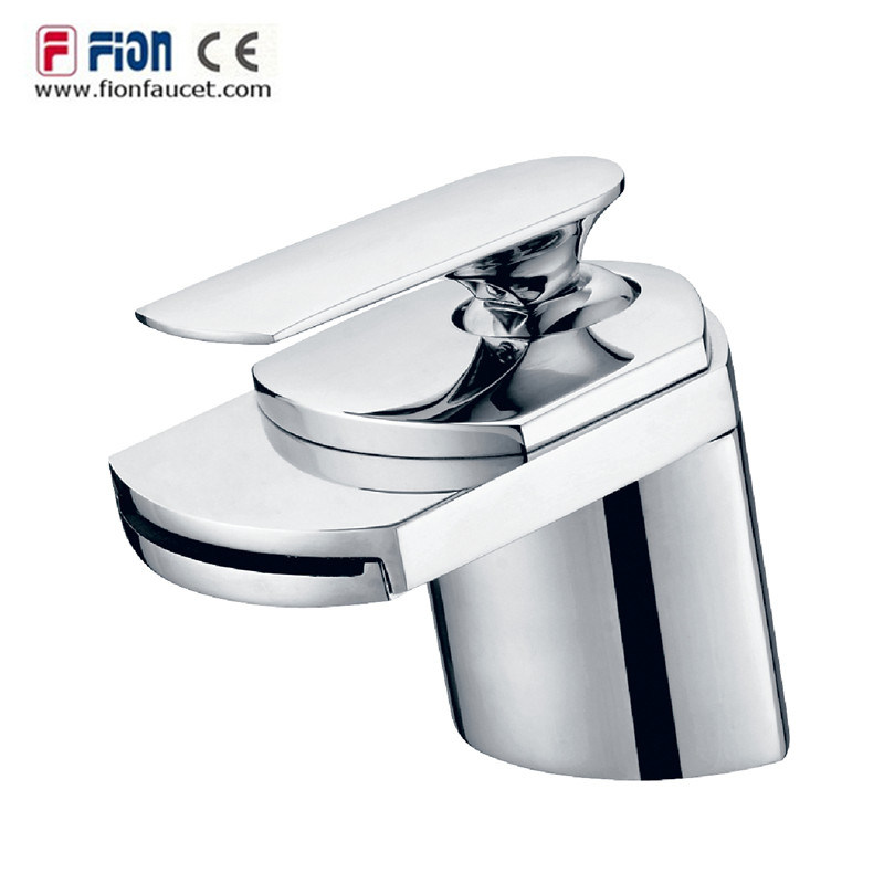 Single Handle Bathroom Faucet Brass Body Basin Mixer (F-9208)