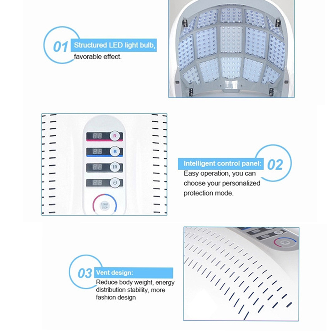 PDT LED Light Therapy for Skin Care Beauty Device