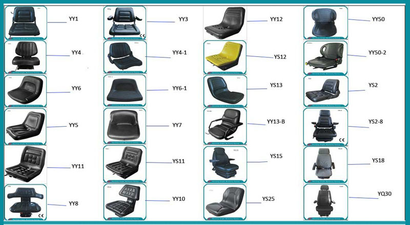 China New Holland Farm Tractor Parts Seat