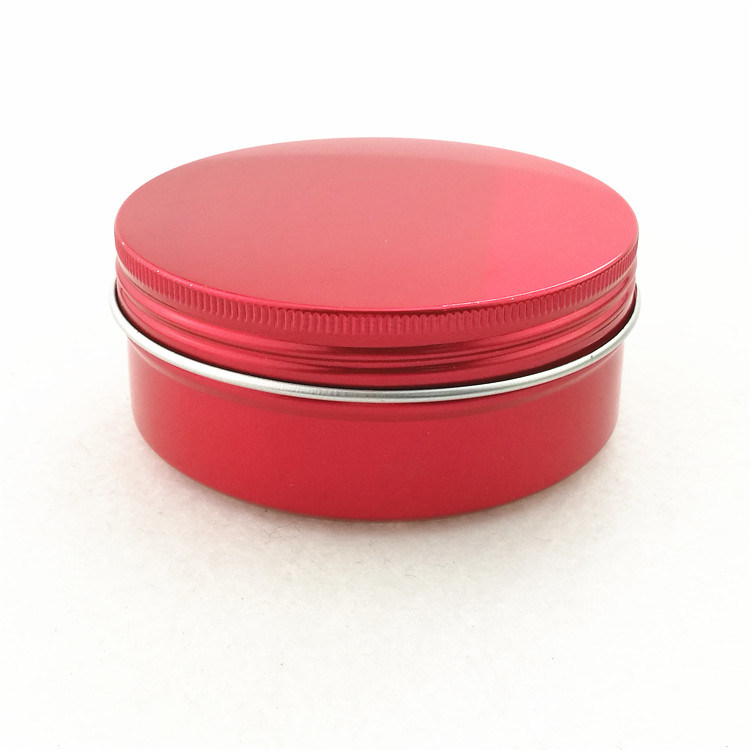 100ml Aluminium Cream Jar with Screw Cap