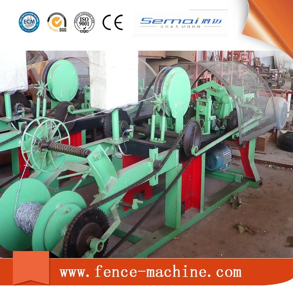 Automatic Double Strands Barbed Wire Machine