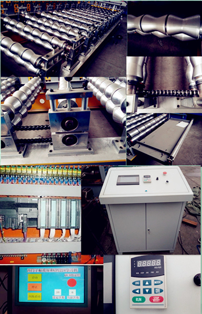 Hot Sael Popular Corrugated Panel Cold Roll Forming Machine