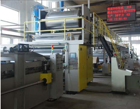 WJ-100-2200 3 Layer Corrugated Paperboard Production Line