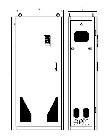 Chziri Frequency Inverters for General Purpose Application 380V 200kw