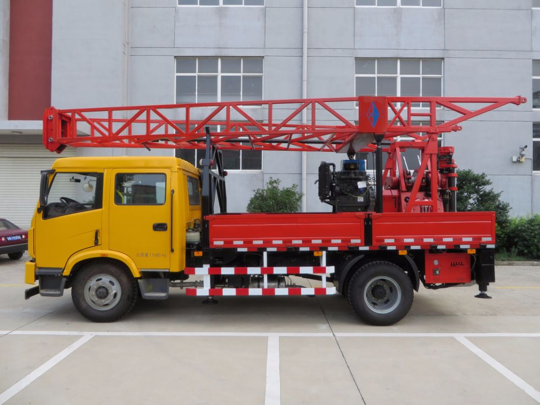 Dpp-300 Truck Mounted Drilling Rig with Multi-Functionblast Hole, Exploring Gas