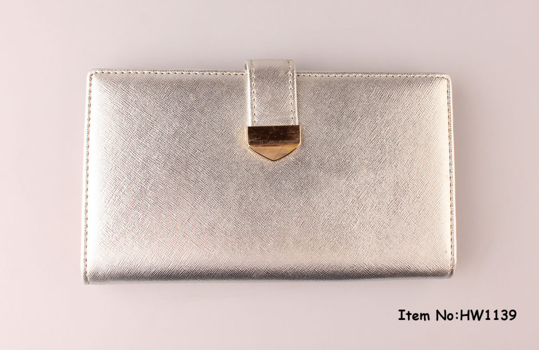 2018 Fashion Women PU Leather Wallet (HW1139)