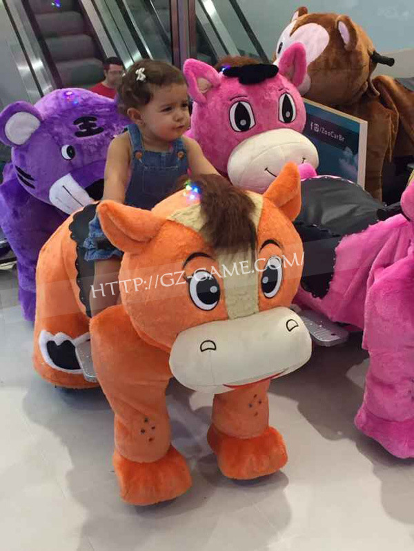 China Factory Supplier Electric Scooter Stuffed Animal Ride for Brazil