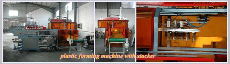 Automatic Plastic Forming Machine with Stacker