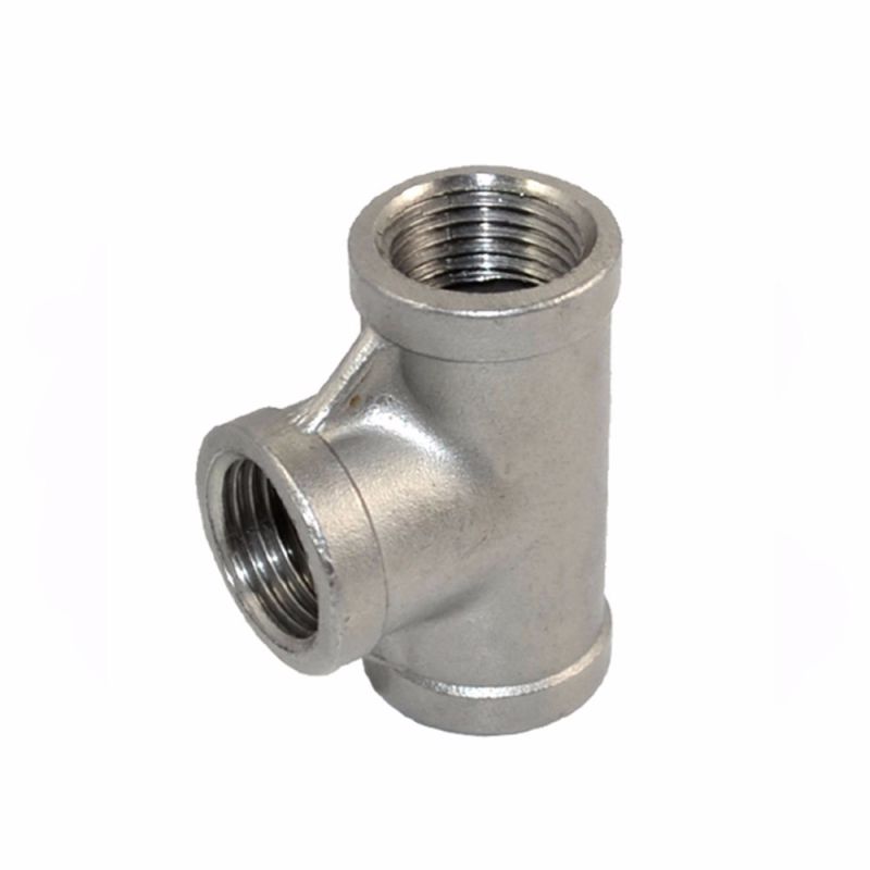 Precision Lost Wax Stainless Steel Casting Threaded Pipe Fittings