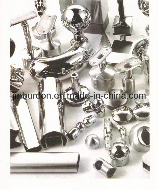 China Manufacture Stainless Steel Pipe End Cap for Handrail (E6)