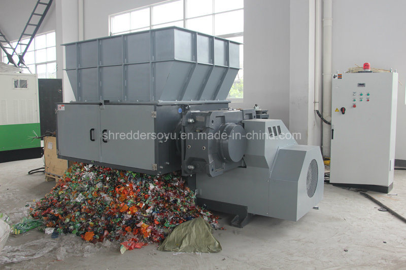 Plastic/Wood/Film/Waste/Glass /Paper/Single Shaft Shredder